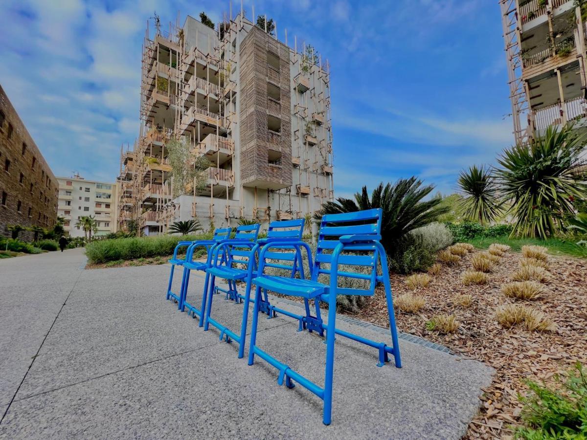 Riviera - Superbe 3 Pieces Avec Terrasse Plein Sud Et Parking Ac- La Terrasse Du Jardin Du Ray Leilighet